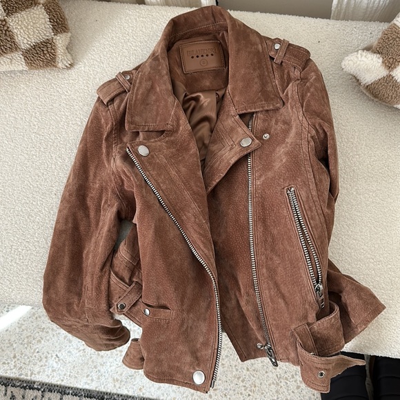 Blank NYC suede leather jacket - Picture 4 of 5